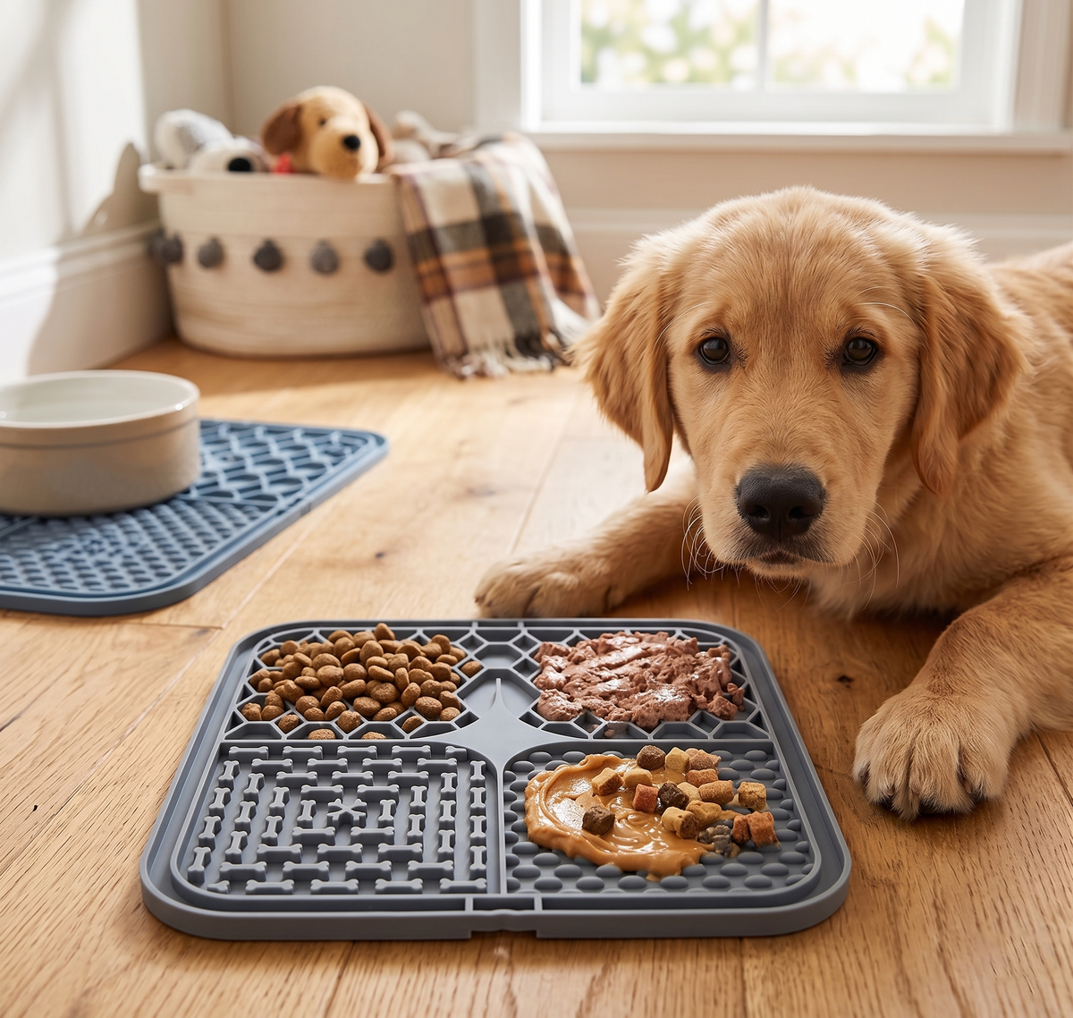 Boredom Buster & Slow Feeder Mat