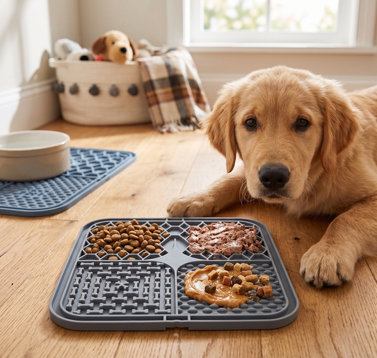 Boredom Buster & Slow Feeder Mat